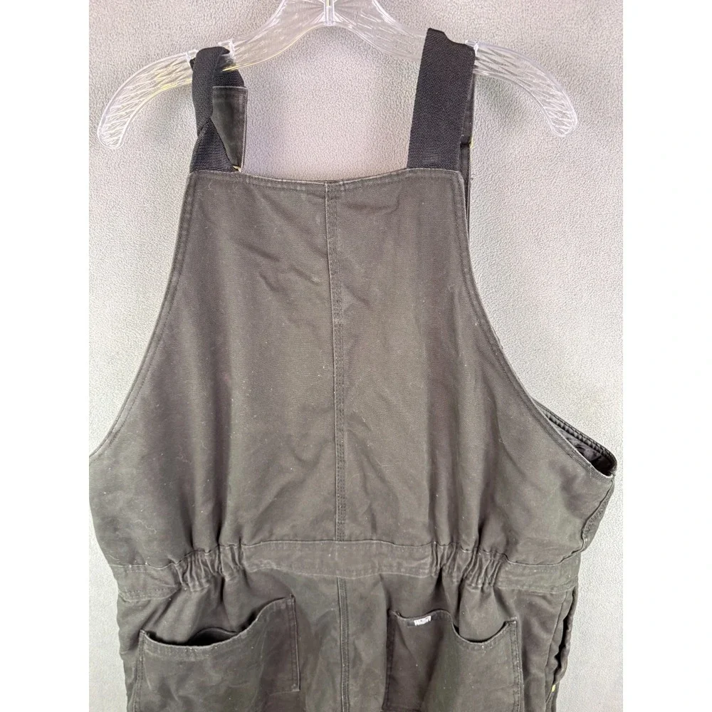 Walls Work Wear Mens Bib Insulated‎ Overalls Black Size 2XL Regular